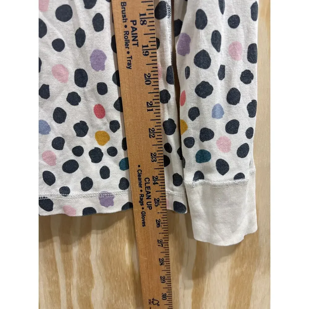 Hanna Andersson‎ Organic Cotton Polka Dot Long Sleeve Tee Women’s Medium